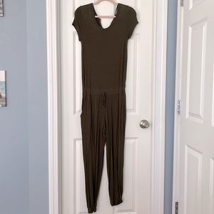 Dark Green Jumpsuit